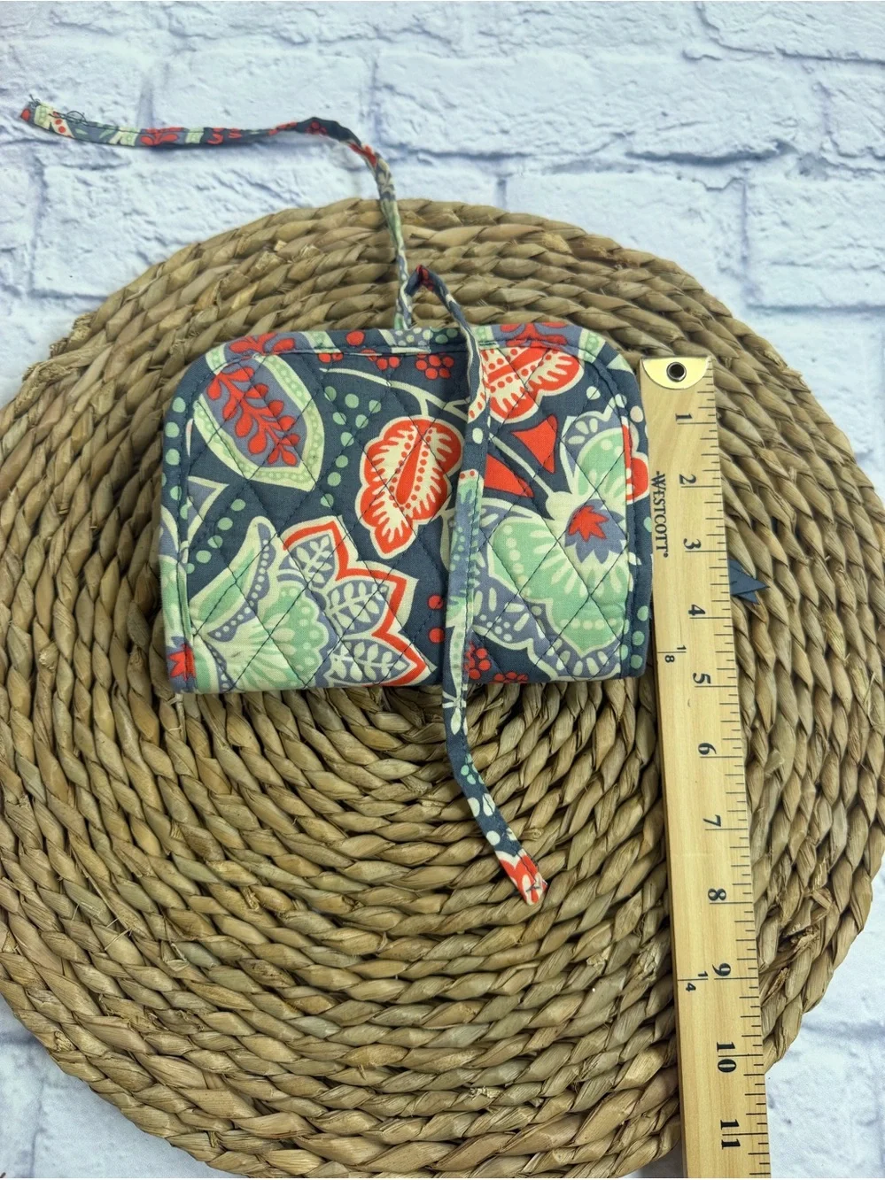 Retired Vera Bradley “Nomadic Floral” Small Travel Pack.
